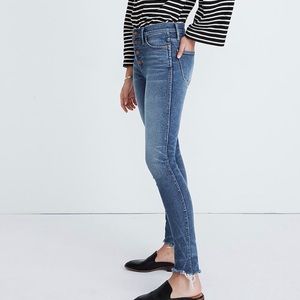 Madewell Jeans 10” High Rise Skinny-Cordova Wash